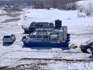 ВНИМАНИЕ: С 16 апреля трансфер пассажиров поезда через реку Лена будет выполняться  судами на воздушной подушке 