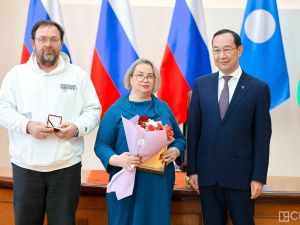 В преддверии Международного женского дня в Якутии наградили многодетных матерей