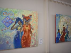 Диптих о дружбе Якутии и Татарстана создала художница Мира Аргунова