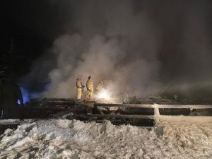 В Якутии на пожаре погибли двое мужчин