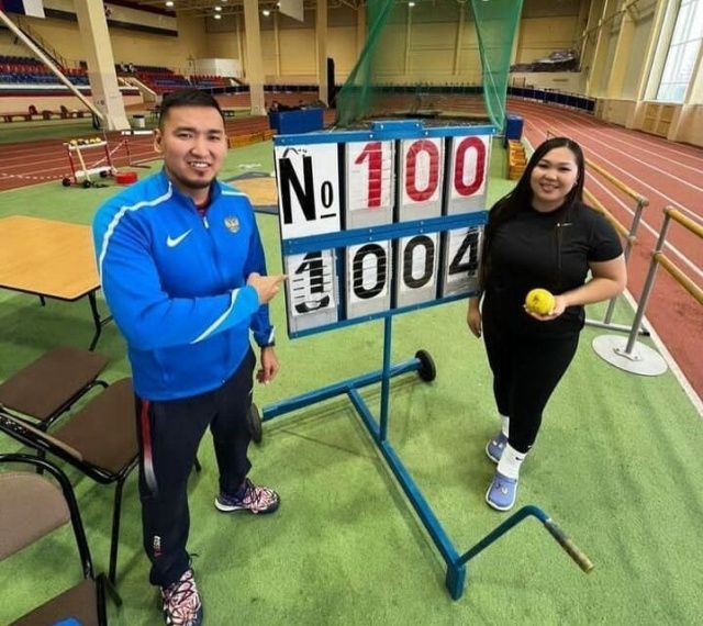 Якутская легкоатлетка установила рекорд России!