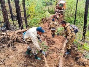 Ещё один лесной пожар потушен в Якутии за прошедшие сутки