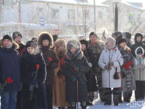 В Якутии почтили память павших на озере Ильмень воинов-якутян