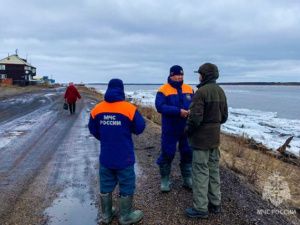 Индигирка и Колыма всё ещё подтапливают низменные участки населённых пунктов