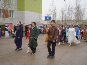 В СОШ №13 г.Якутска прошёл фестиваль «В семье единой»