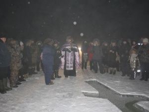 В Абыйском улусе крещенские купания прошли в минус 50 градусов