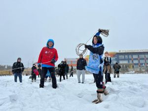 Команда Оленёкского улуса Якутии лидирует по итогам первого дня VI «Игр детей Арктики»