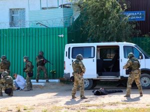 В УФСИН прошло тактико-специальное учение с участием сотрудников МВД и Росгвардии