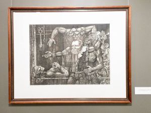 В Якутске открылась выставка графики художника Юрия Вотякова 