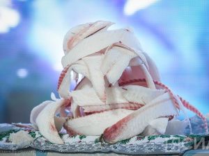 В Якутске на ярмарке «Рыба Якутии» настругают 150 кг строганины