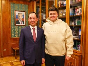 Айсен Николаев встретился с Петром Лундстремом