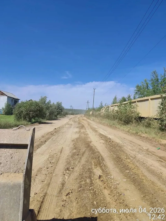 На Намцырском тракте повторно устранены дефекты дорожного покрытия