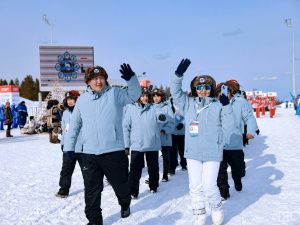 В Алдане состоялась церемония открытия спартакиады зимних видов спорта