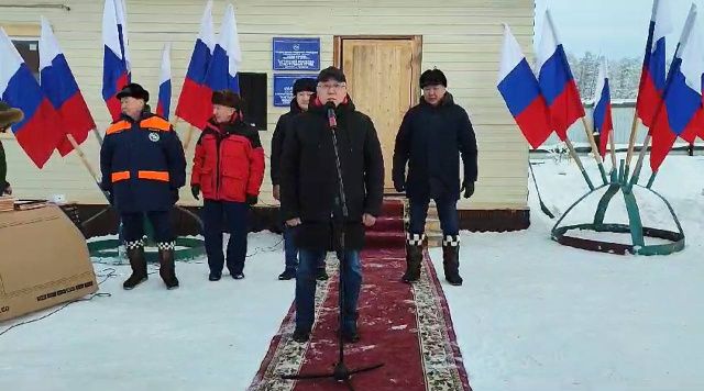 В Чурапче открыли новое здание филиала Таттинского поисково-спасательного отряда Службы спасения Якутии