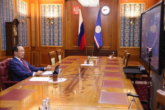 Айсен Николаев назвал строительство Ленского моста шансом для Якутии