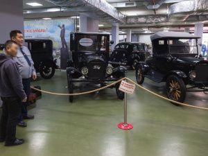 Осужденные, отбывающие наказание на участке колонии-поселения при лечебно-исправительном учреждении № 5, посетили музей ретротехники