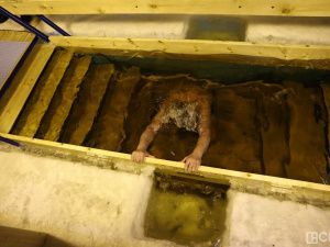 Глава Якутии окунулся в крещенскую купель