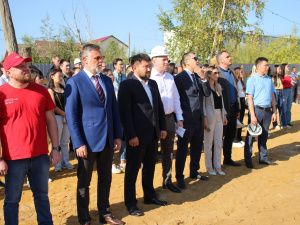 В микрорайоне «Спортивный» в Якутске началось строительство домов