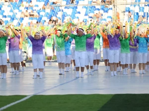 В Якутии состоялась генеральная репетиция Церемонии открытия VIII Международных спортивных игр «Дети Азии»