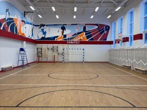 Архитектура и дизайн дополнительного здания Мархинской СОШ №1