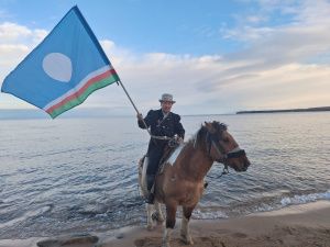 В Якутию вернулись путешественники-коневоды, которые на якутских лошадях добрались до Монголии