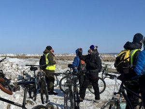 Велосипедисты Якутска совершили первый весенний пробег до Нижнего Бестяха