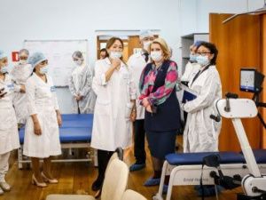 Ольга Балабкина проверила условия реабилитации участников спецвоенной операции