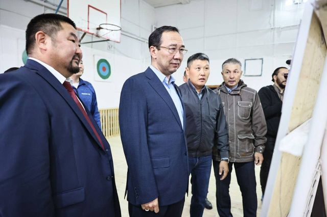 В коррекционной школе Олекминска к новому учебному году обновится спортзал