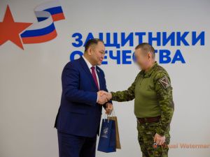 Альберт Семенов поздравил участников СВО с Днём защитника Отечества