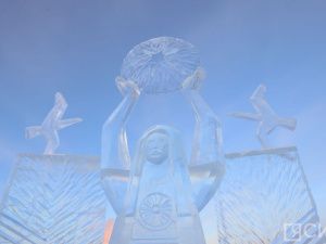 Искусство из снега и льда: зимние скульпторы соревнуются в Якутске за звание лучшего