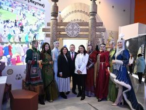 Фоторепортаж. Открытие экспозиции Якутии на международной выставке-форуме «Россия»