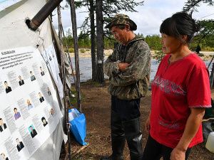 В Нерюнгри члены избиркома едва не утонули, добираясь до избирателей