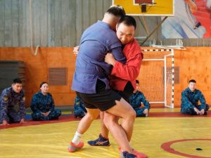 В УФСИН состоялся мастер-класс по спортивному самбо для молодых сотрудников