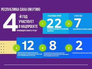 Подведены итоги года по реализации нацпроекта «Производительность труда» в Якутии