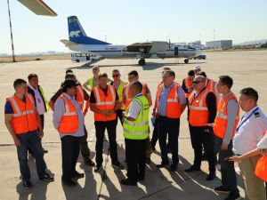 Сенаторы Совета Федерации оценили ремонт взлетно-посадочной полосы аэропорта Якутска