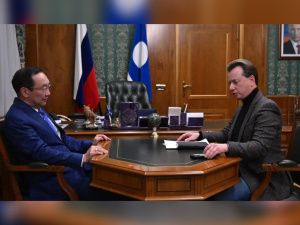 Айсен Николаев встретился с Владимиром Бурматовым