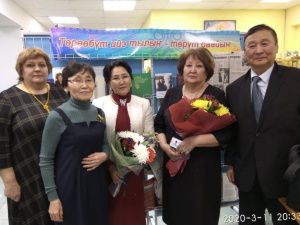 Якутские писатели в Мирном