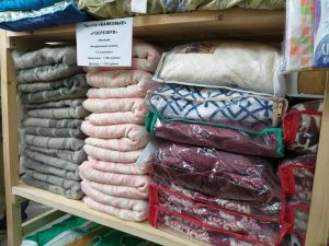 Спешим за подушками и одеялами по фабричным ценам!