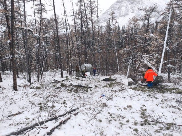 В Кобяйском улусе идут работы по вывозу оставшихся фрагментов ракет-носителей