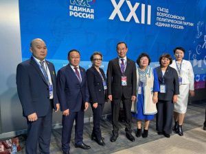 Глава Якутии принял участие в XXII Съезде партии «Единая Россия»