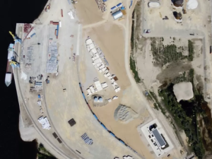 Завершен первый этап строительства грузового терминала Нижний Бестях