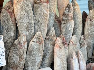 Цена свежей рыбы на "Крестьянском рынке"