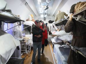 В Якутию впервые прибыл передвижной музей с эффектом погружения «Поезд Победы»