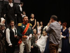 На сцене Русского драмтеатра впервые поставили «Евгения Онегина»