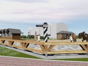 В залоге открыли сквер ямщиков