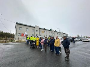 Подъездную дорогу к детскому туберкулезному санаторию отремонтировали в Якутске
