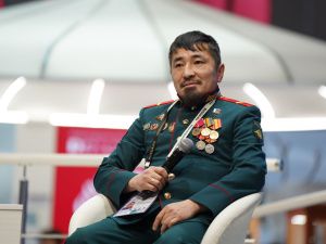 Герой России из Якутии Филипп Евсеев провел лекцию о СВО