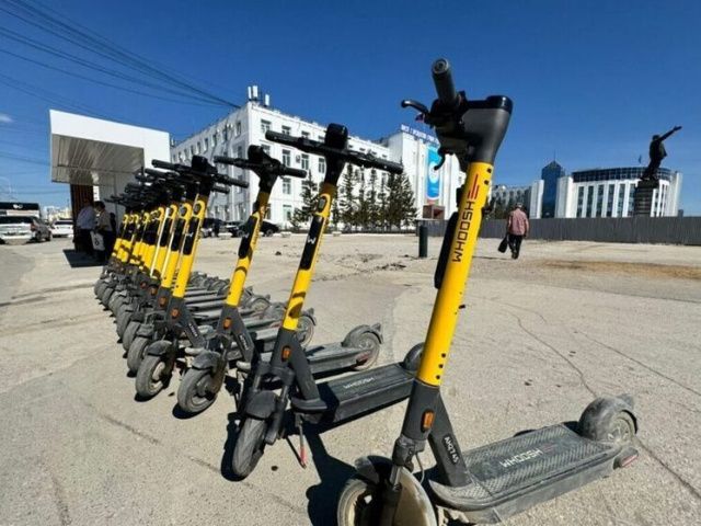 Электросамокаты принесли в бюджет Якутска более 860 тысяч рублей