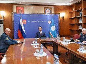 Айсен Николаев принял участие во всероссийском совещании по подготовке к пожароопасному сезону