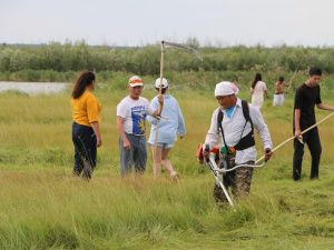 В Хангаласском улусе прошли соревнования сенокосчиков
